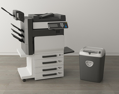 Modern Printers 3d model