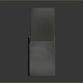 Modern Refrigerator Freezer with Washing Machine and Oven in Home Appliance