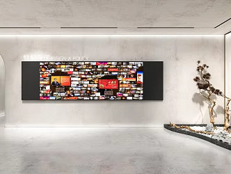 Modern Exhibition Hall 3d model