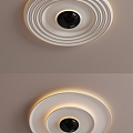 round ceiling lamp 3d model