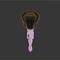 Durable Household Key With Black Handle And Transparent Teeth For Home Use