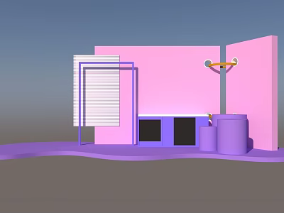 US-Chen IP Pin Point Booth 3d model