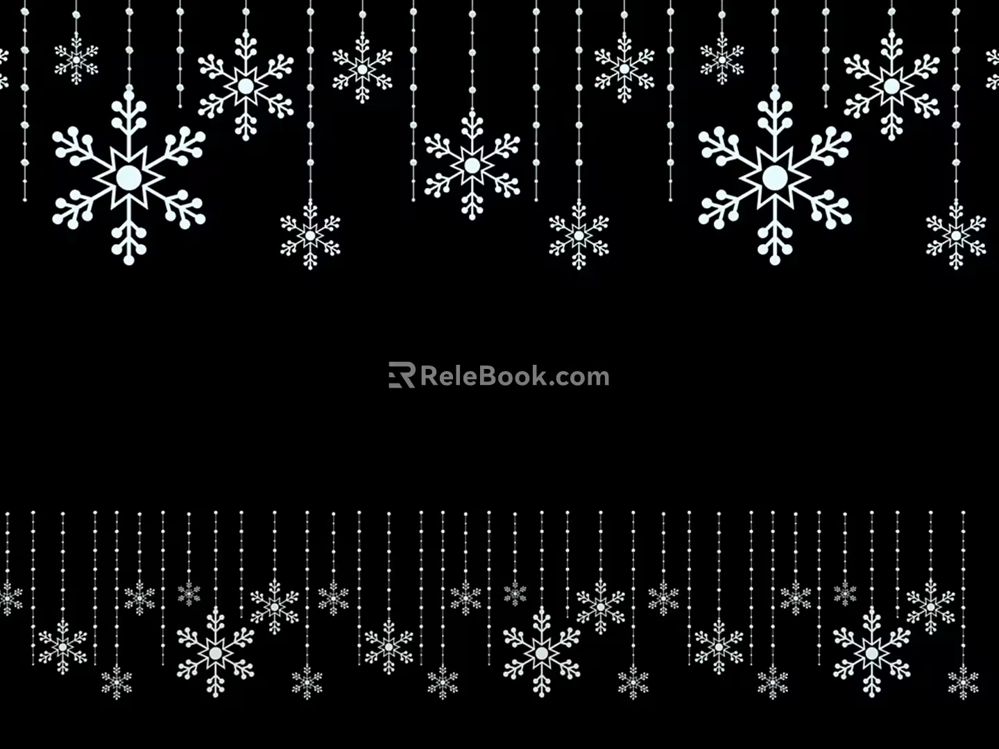 Modern decorative light snowflake 3d model