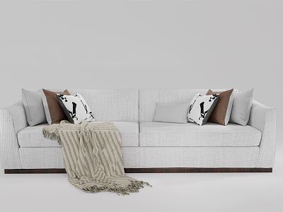 Modern double sofa model