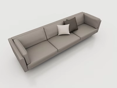 Malerba three-seat sofa leisure sofa 3d model Malerba three-seat sofa leisure sofa 3d model
