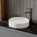 Washbasin counter basin faucet basin sink 3d model