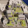 Modern Industrial Factory Building Design With Glass Facade Greenery And Open Areas