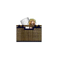 Home Bathroom Accessories Storage Wicker Basket With Toilet Paper And Essentials