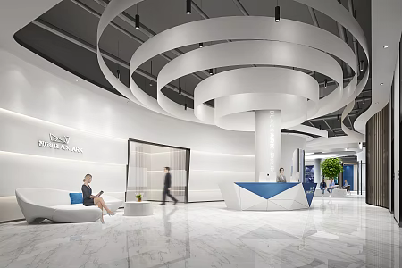 Hall 3d model