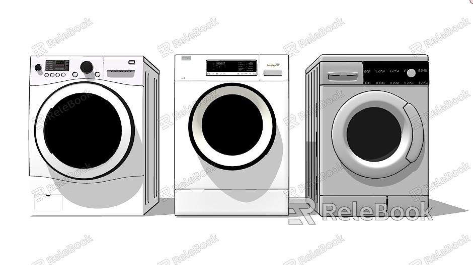 Modern washing machine drum washing machine model