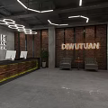 Modern Fitness Gym Interior With Workout Equipment And Open Training Space