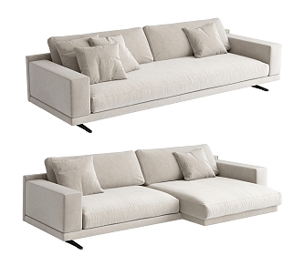 Modern Combination Sofa 3d model