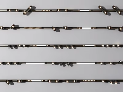 Various Modern LED Downlights And Spotlights For Home Ceiling Lighting Fixtures 3d model