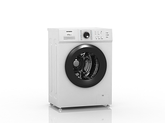 Modern washing machine drum washing machine 3d model