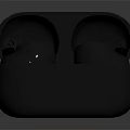 Wireless Earbuds With Gray Charging Case Copper Accents And Modern Portable Design
