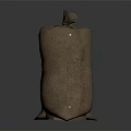Burlap Storage Sacks In Various Sizes With Tied Tops For Household Use