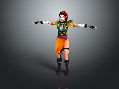 female warrior female warrior female soldier female guard female assassin female killer ancient female warrior ancient female soldier 3d model