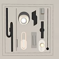Modern wall lamp 3d model