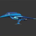 Modern Spaceship Spacecraft 3d model