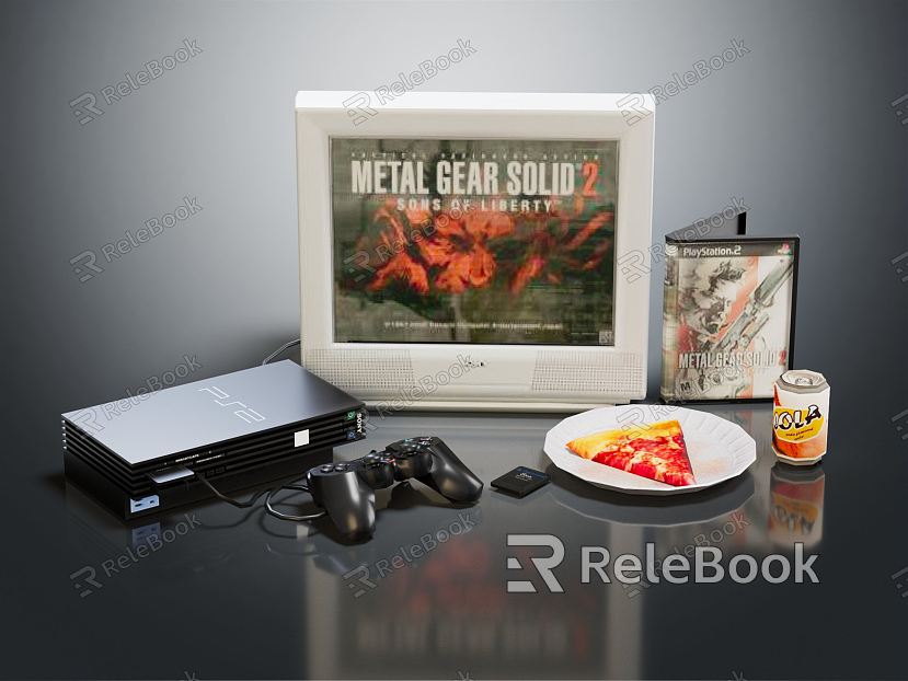 modern game console TV model