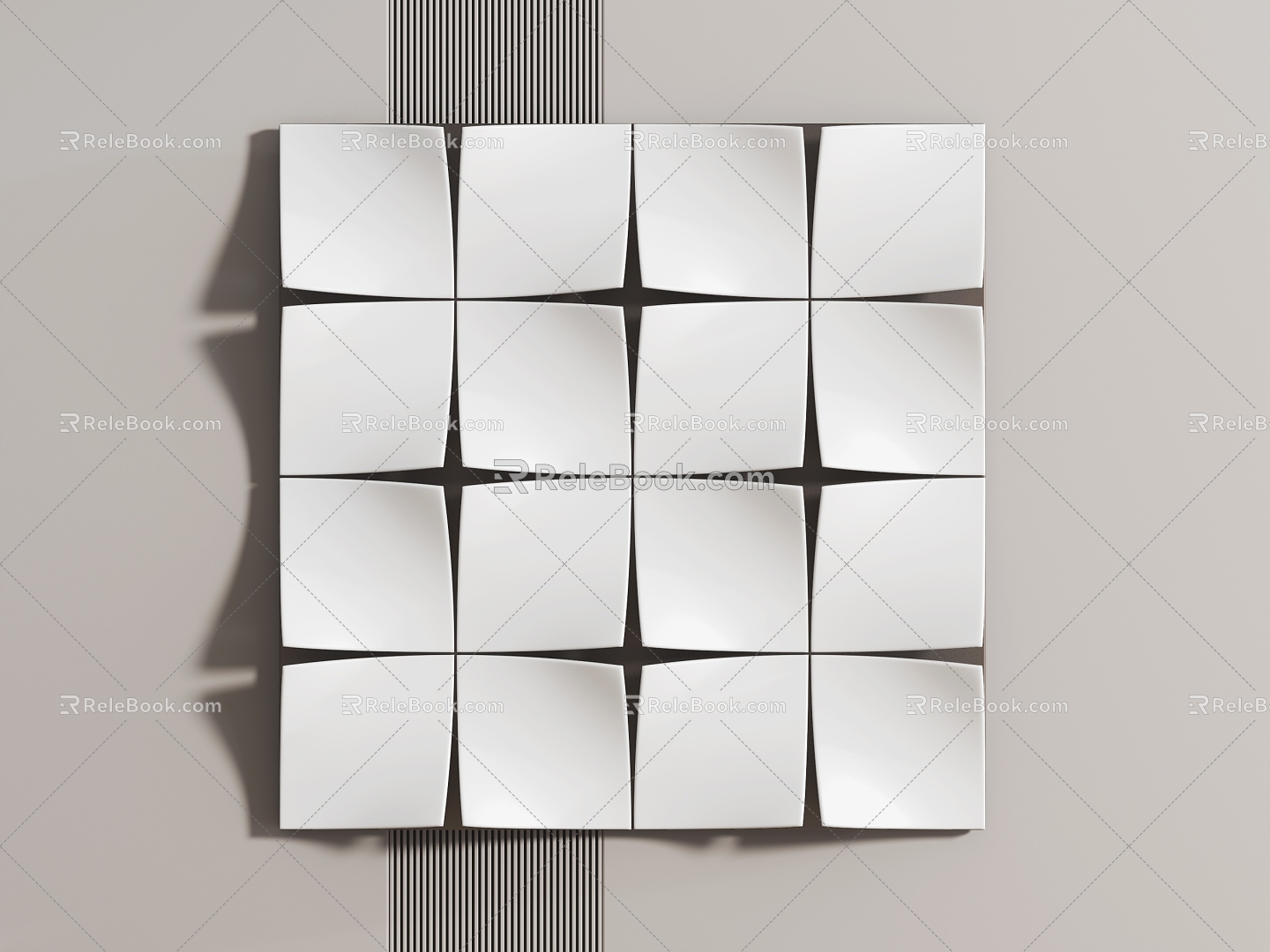 Modern wall ornaments 3d model