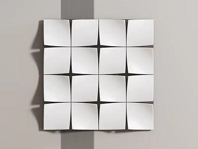 Modern wall ornaments 3d model