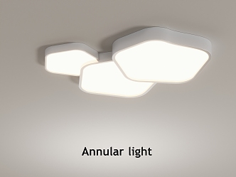 Simple ceiling lamp lighting wall washer decorative lamp furnishings 3d model