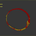 Metallic Braided Headband With Circular Shape And Knot Detail For Fashion Accessories