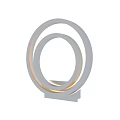 Modern Ring Shaped Circular Wall Lamp With LED Lighting And Sleek Contemporary Design