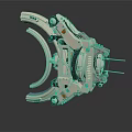 Advanced Mechanical Equipment With Metal Clamp Arm And Complex Structure Design