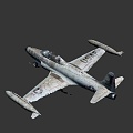 Aircraft Fighter 3d model