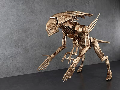 modern ornaments machinery machine dragon 3d model modern ornaments machinery machine dragon 3d model