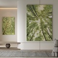 Modern Decorative Painting 3d model