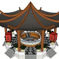 Pavilion 3d model