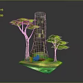 Game Environment Game Scene Fairy Tale Scene Fairy Tale Magic Scene Magic Item Fantasy Scene 3d model