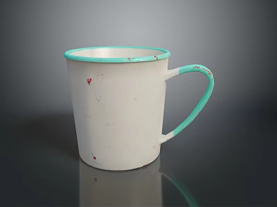Cup, tea jar, cup container, realistic