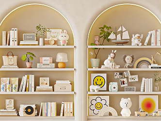 Modern Cream Style Ornaments TV Cabinet Ornaments Bedroom Ornaments Entrance Ornaments 3d model