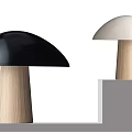 Modern Table Lamp Mushroom Table Lamp Minimalist Table Lamp 3d model