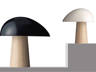 Modern Table Lamp Mushroom Table Lamp Minimalist Table Lamp 3d model