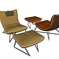 Modern recliner 3d model