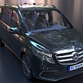 Mercedes-Benz Car Business Vehicle Mercedes-Benz MPV 3d model