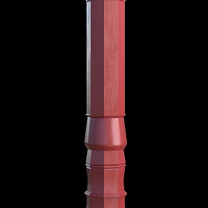 National style pillar 3d model