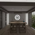 Modern Basement Interior Design With White Sofa Wooden Coffee Table Built in Shelves Green Plant Warm Lighting