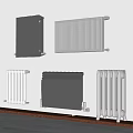 Various Stylish Radiators With Different Colors And Modern Designs For Home Interior