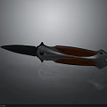 Multi functional Folding Knife With Metal Blade And Red Silver Handle