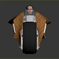Future Modern Wooden Car Design With Sleek Silver Accents And Large Wheels