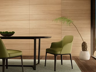 Modern Table and Chair Combination Table and Chair 3d model