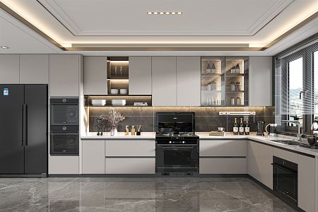 Modern Kitchen 3d model