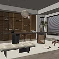 Middle Style Study 3d model