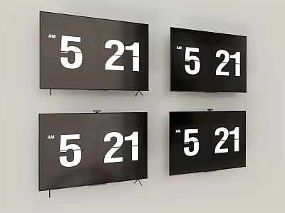 Modern TV Smart TV 3d model Modern TV Smart TV 3d model
